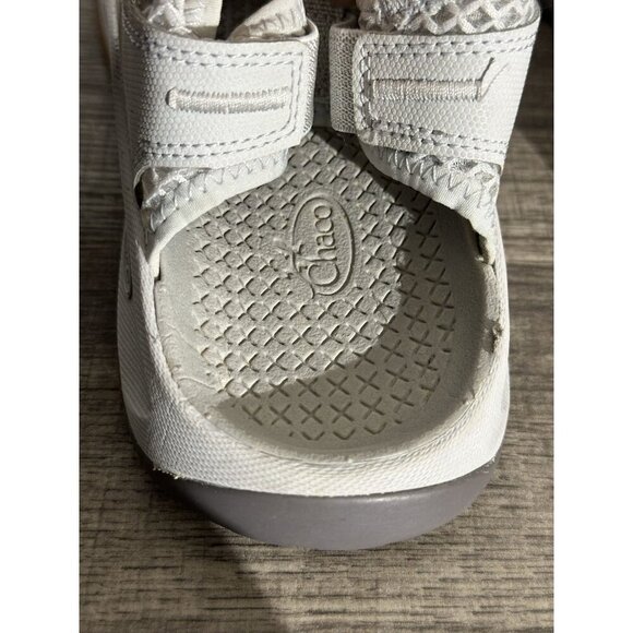 CHACO ODYSSEY Closed Toe Hiking Sport Sandals Women 8 Metallic Silver/Gray Mesh - Picture 12 of 14